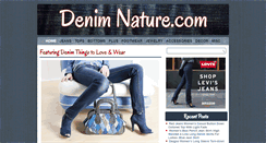 Desktop Screenshot of denimnature.com